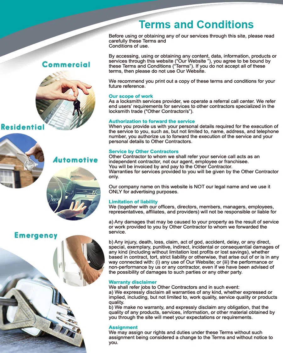 Top Locksmith Services Riverside, CA 909-346-2700